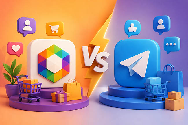 مقایسه روبیکا و تلگرام برای فروش محصولات و خدمات