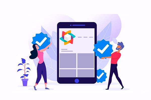 دریافت تیک آبی در روبیکا
