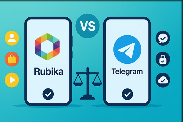 مقایسه روبیکا و تلگرام (روبیکا یا تلگرام؟)